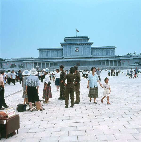 Kim Il Sung Mausoleum in Pyongyang, North Korea
