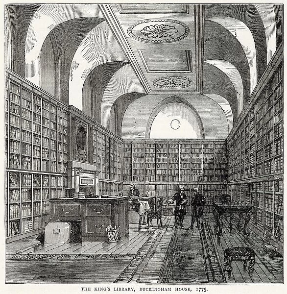 Kings Library, Buckingham House 1775