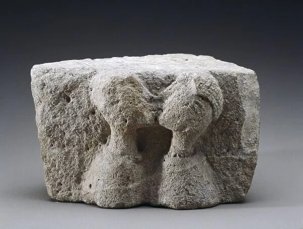 Kiss of Osuna. 3rd c. BC. Limestone. Iberian