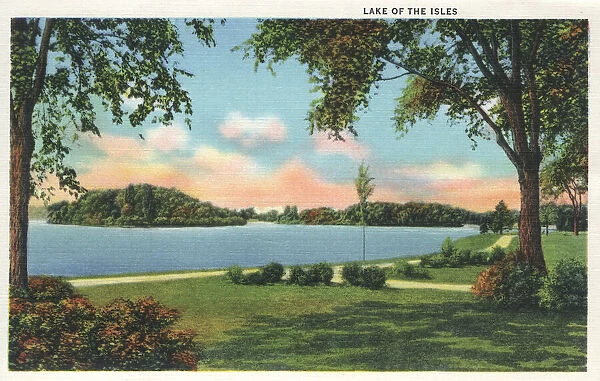 Lake of the Isles, Minneapolis, Minnesota, USA