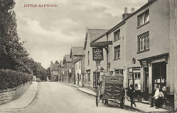 The Lamb and Flag Hotel at Little Haywood, Staffordshire