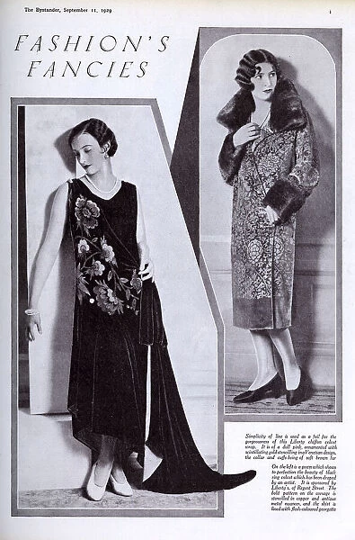Liberty fashion, 1929