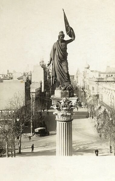 Liberty Statue - Plaza Cagancha, Montevideo, Uruguay