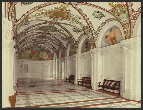 Library of Congress. South Hall, entrance pavilion
