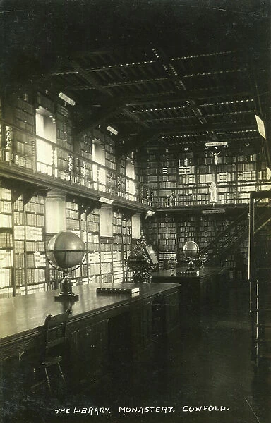 The Library, St Hugh's Charterhouse, Cowfold, Sussex