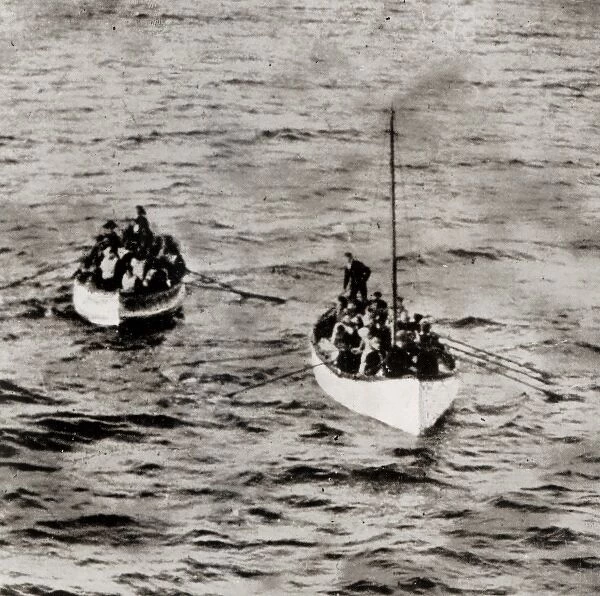 Lifeboats from the Titanic
