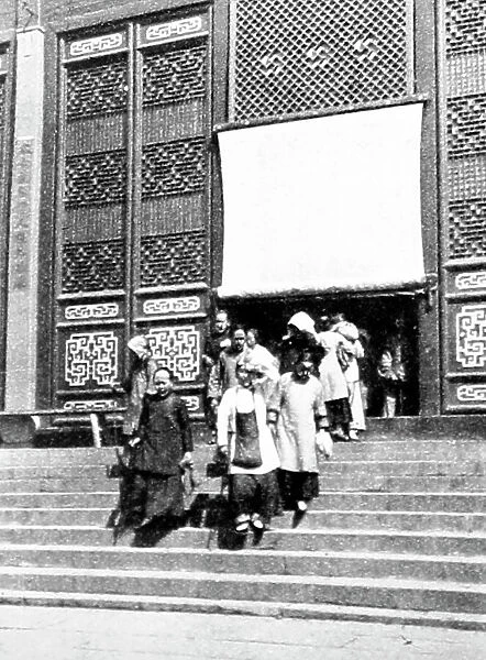 Ling Yin Monastery, Hangzhou, China, early 1900s
