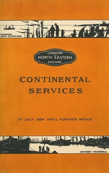 LNER leaflet designed by H. L. Oakley