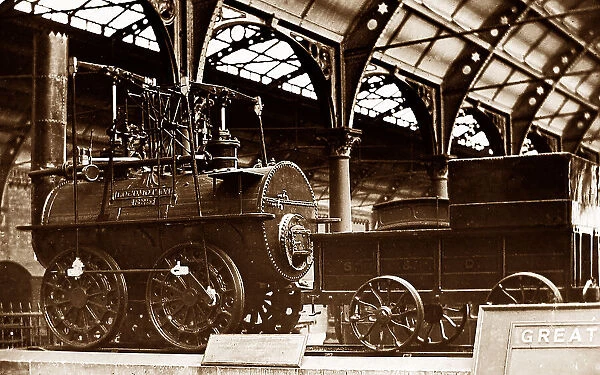 Locomotion railway locomotive, Darlington Station