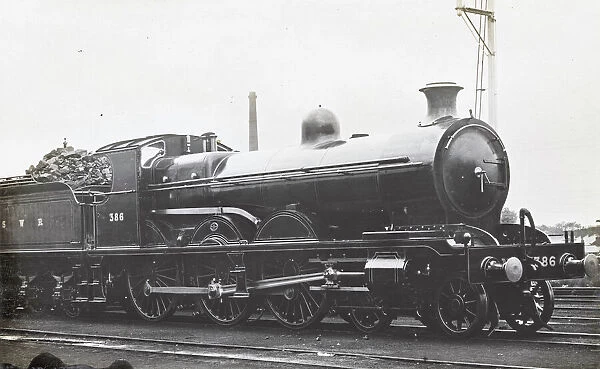 Locomotive no 386 4-6-0