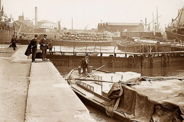 London Docks Victorian period