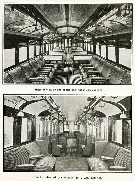 London Underground, carriage interiors