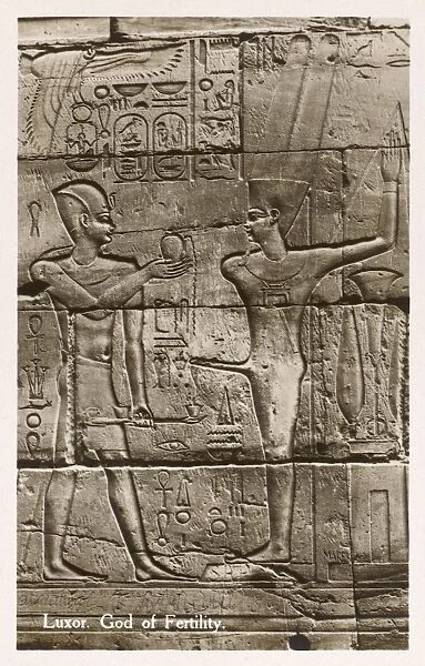 Luxor Temple Complex, Egypt - Min, the God of Fertility