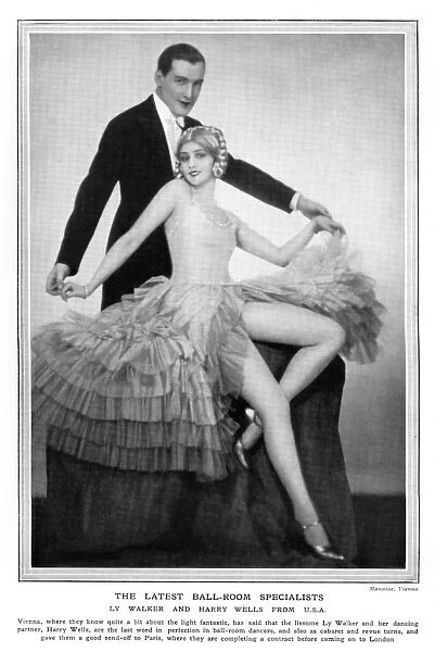 Ly Walker and Harry Wells, ballroom specialists