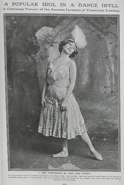 Lydia Kyasht, ballet dancer