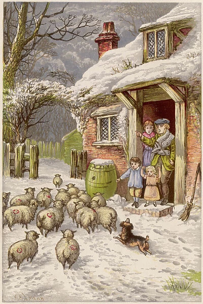 Lydon  /  Farm in Winter1873