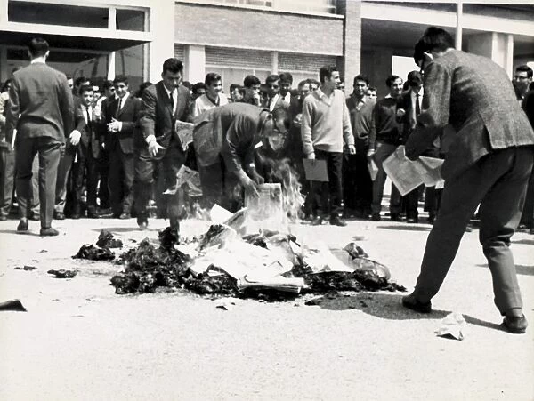 Madrid. Student demonstration (3rd May 1966)
