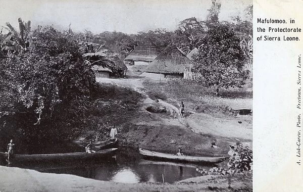 Mafulomoo, Protectorate of Sierra Leone, West Africa