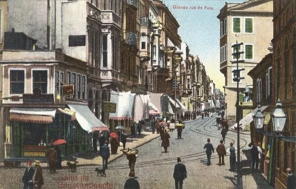 Main Street of Pera - Istanbul
