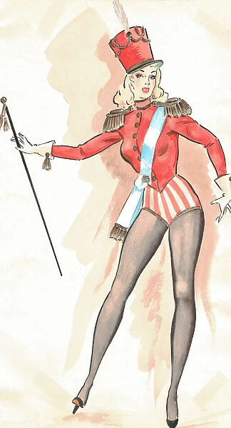 Majorette - Murrays Cabaret Club costume design