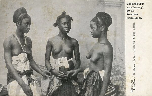 Mandinka Girls - Sierra Leone, Africa
