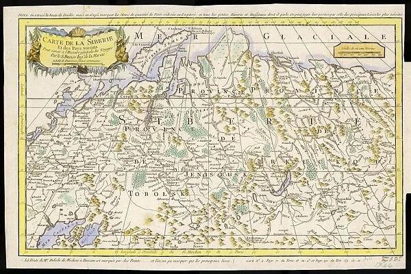 Map  /  Russia  /  Siberia 1764