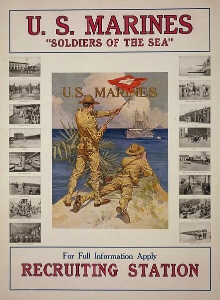 US Marines Soldiers of the sea - For full information apply
