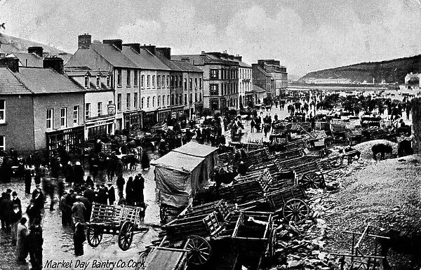 Market day in Bantry, County Cork, Ireland
