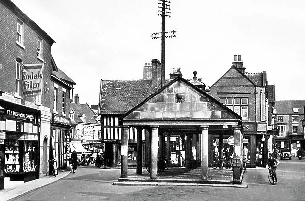 Market Drayton Butter Cross probably 1920s