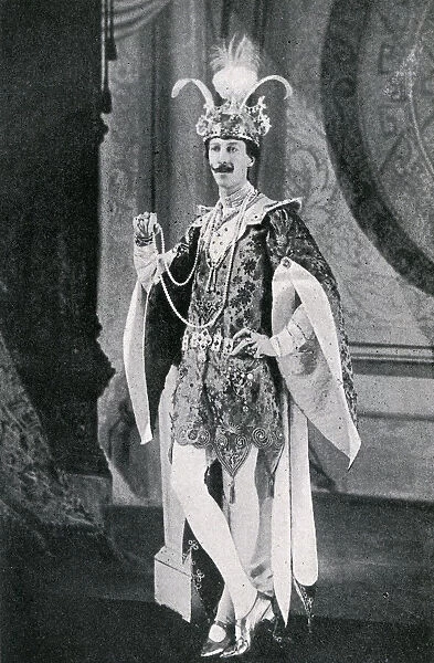 Marquis of Anglesey in costume