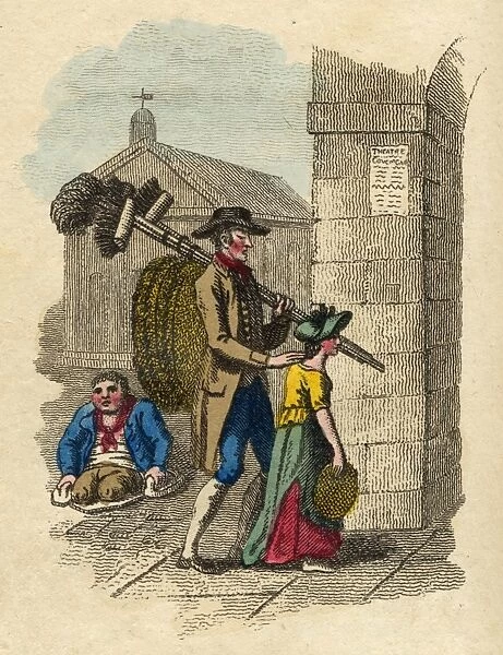 Mat & Broom Seller 1804