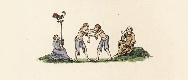 Medieval wrestling
