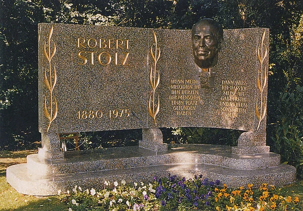 Memorial to Austrian Songwriter and Conductor Robert Stolz