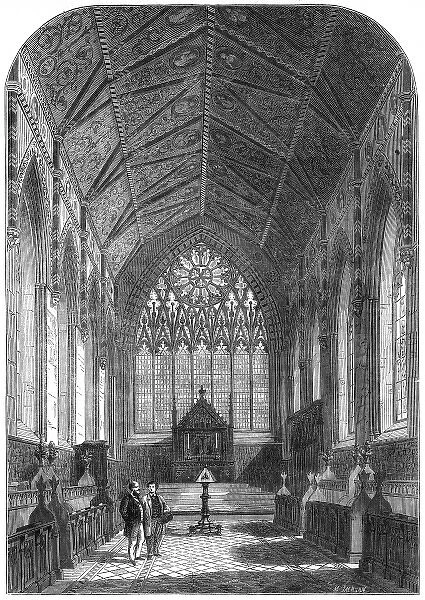 Merton College Chapel, Oxford, 1864