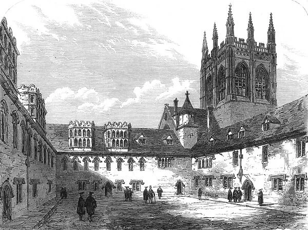 Merton College Library, Oxford, 1864