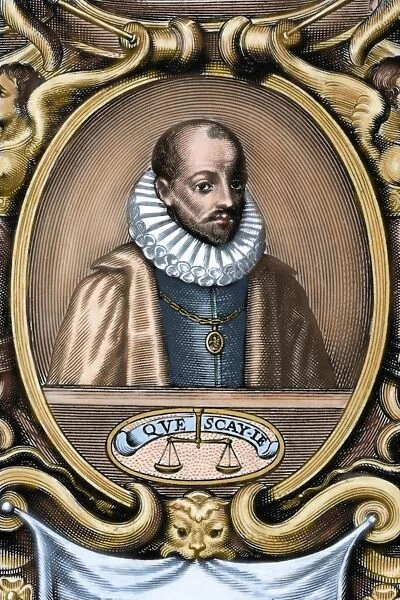 Michel Eyquem de Montaigne (1533-1592). Writer of the French