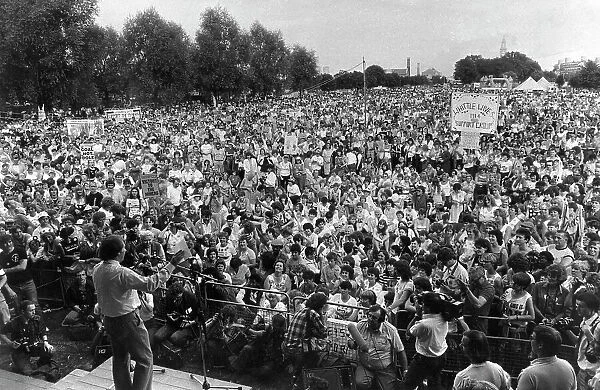 Miners wives rally 1984