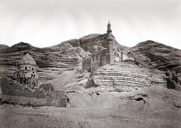 Mokattam mountain, near Cairo, Egypt, c. 1880 s
