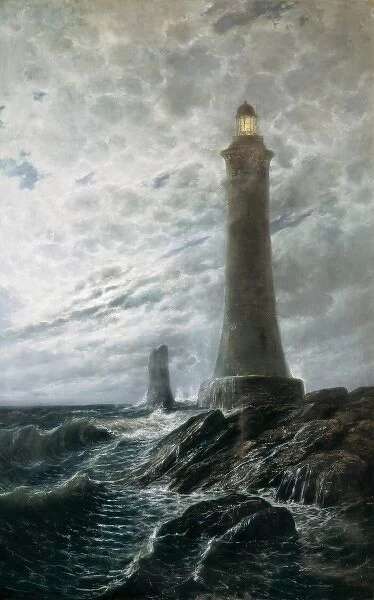 MONLEON Y TORRES, Rafael (1835-1900). Lighthouse