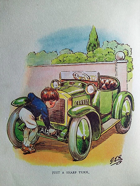 The Motor Picture Book, Just a Sharp Turn