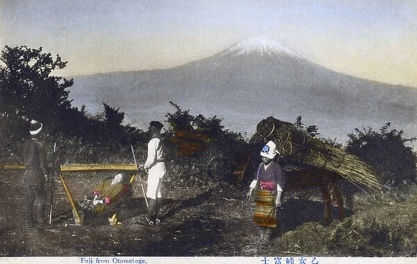 Mount Fuji, Japan - from Otometoge