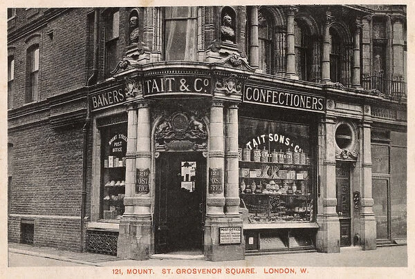 Mount Street Post Office - Grosvenor Square, London