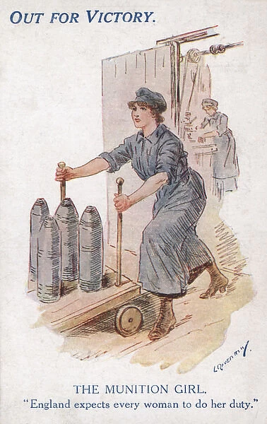 The Munition Girl WW1