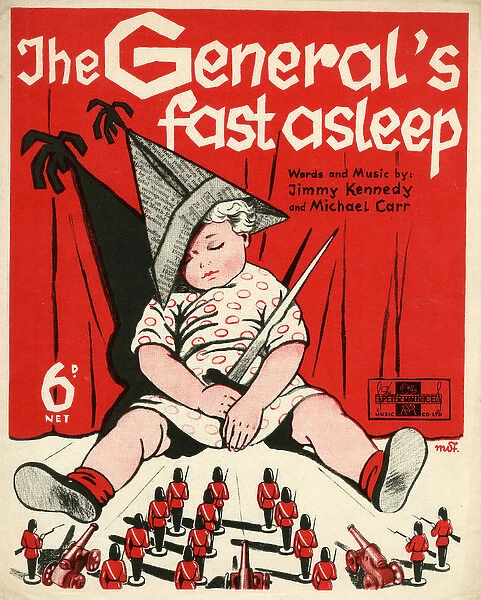 Music cover, The Generals Fast Asleep