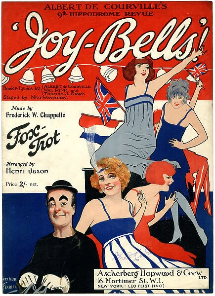 Music cover, Joy-Bells, Hippodrome Revue