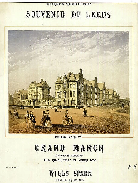 Music cover, Souvenir de Leeds, Grand March