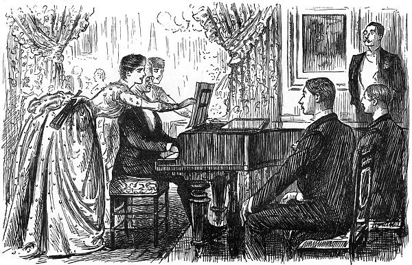 Music in the home, 1887