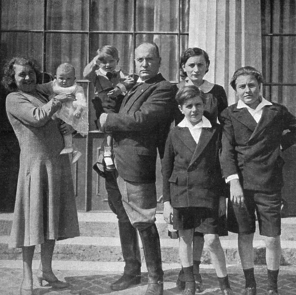 Mussolini and Family