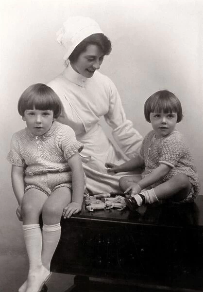 Nanny with Two Children