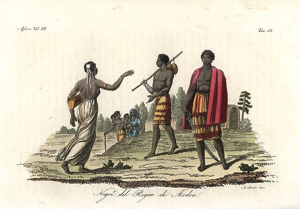 Natives of the kingdom of Ardra (Benin)
